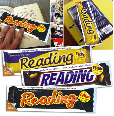 ChocBookmarksWithBooks